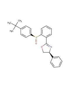 Astatech (S)-2-(2-((S)-(4-(TERT-BUTYL)PHENYL)SULFINYL)PHENYL)-4-PHENYL-4,5-DIHYDROOXAZOLE; 1G; Purity 95%; MDL-